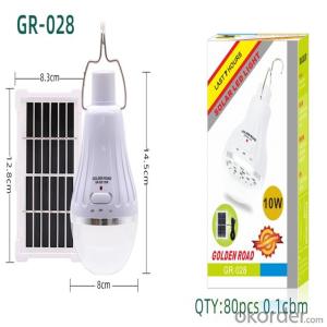 Lámpara solar de emergencia recargable con control remoto ahorro de energía 50w 100W LED bombilla solar de emergencia