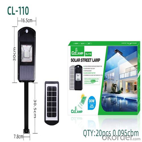 Costco Solar Light - High Efficiency IP65 Outdoor Waterproof 100W 200W 300W LED Solar Street Light System 1