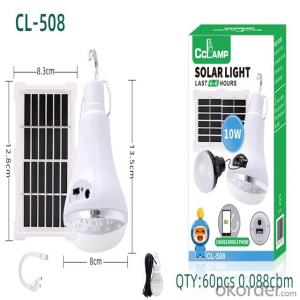 Lámpara solar de emergencia recargable con control remoto ahorro de energía 50w 100W LED bombilla solar de emergencia