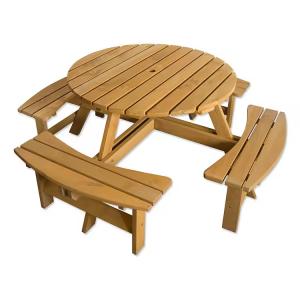 Halloween Garden Furniture Modern Solid Wood Picnic Table Bench for Outdoor