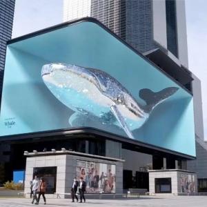Fixed Outdoor Huge LED Display Screen LED Video Wall 3D Advertising Building Digital Billboard