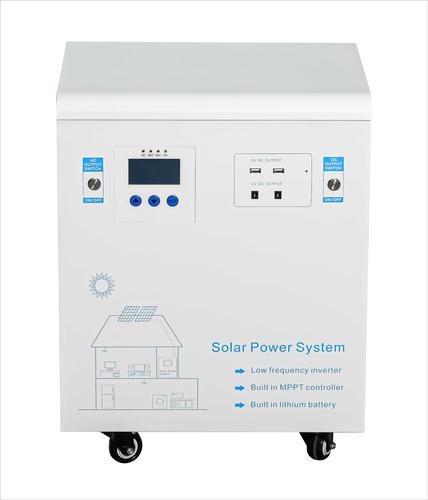 All in one 1.5KW inverter and LiFePO4 lithium battery 12.8V 200AH/25.6V 100AH 2kwh Solar Generator System 1