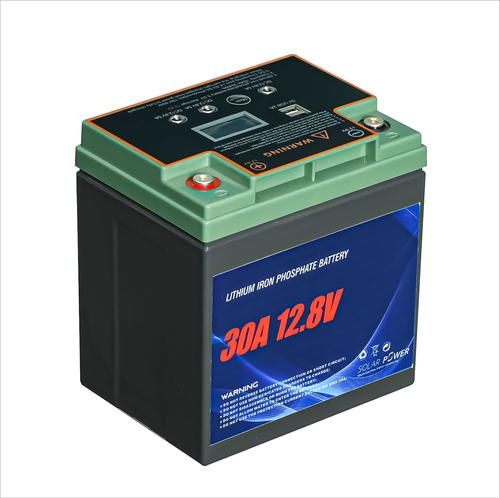 Lead-Acid Replacement Battery 12V LiFePo4 Battery 12.8V 30Ah Car emergency start 3 times discharge System 1