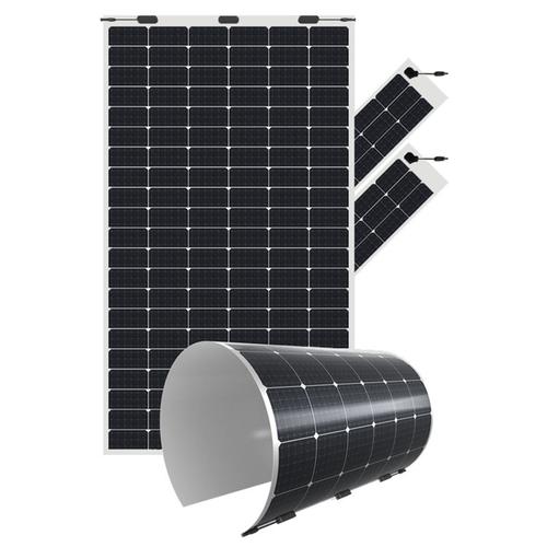 XSFM-560-T Lightweight Flexible Modules Power Generation Solar Tiles for Construction System 1