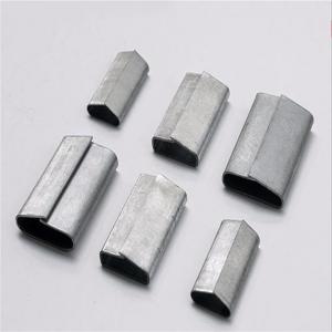 Metal galvanized packaging buckle