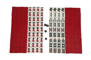 Chinese Mahjong Red Adult Entertainment Game