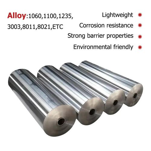 Customized high-quality waterproof aluminum foil ISO CE 8011 8006 3003 industrial aluminum foil roll System 1