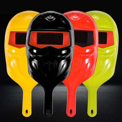 PP Welding Mask Handheld Plastic Safety Helmet Anti Fall Welding Mask System 1