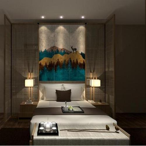 Acoustic Sound Absorbing Art Panel Fiber Cotton Imagine Eco-friendly Acoustic Panel System 1