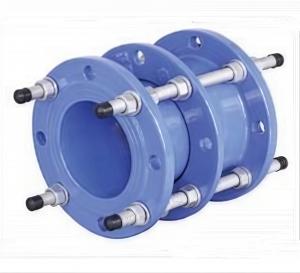 DN65 Ductile Iron Pipe Dismantling Joint with 25% Tie Bars Dresser Coupling Large Diameter Couplings