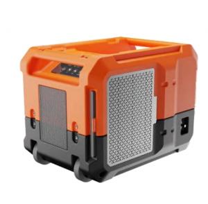 Commercial Dehumidifier，Show the temperate and humidity level of air inlet , easy to move