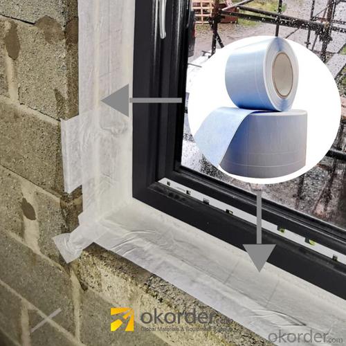 External Airtightness Tapes for Sealing Outdoor Structural Joints Self-adhesive Tape System 1