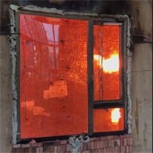 Fireproof glass windows and doors(（Borosilicate Float glass 4.0）