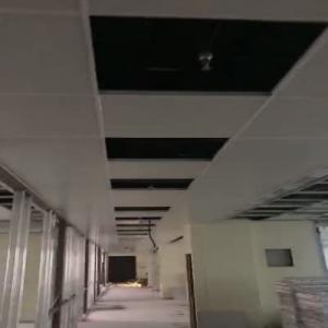 structural section of  Aluminum honeycomb panel ceiling  000
