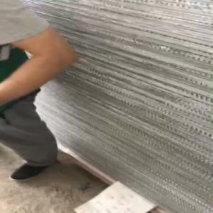 structural section of  Aluminum honeycomb panel ceiling  000