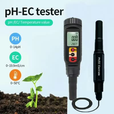 PH-86L  Waterproof pH/EC/Temperature 3 in 1 tester System 1